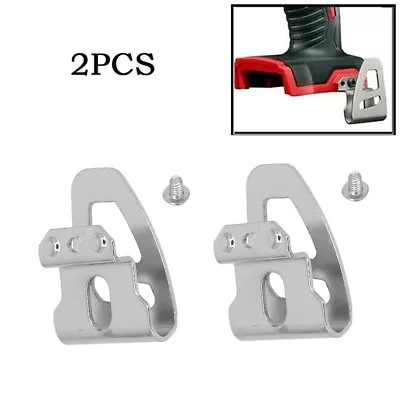 2pcs Hook Set For Milwaukee 18V Compact Brushless Drills And Impact Drivers • £7.43