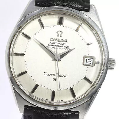 OMEGA Constellation Pie Pan Dial Date Silver Dial Automatic Men's Watch_757287 • $1824.78