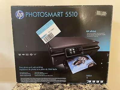 HP Photosmart 5510e All-in-One Wireless Photo Printer E-Print B111a New • $299.99