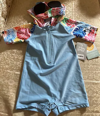 Disney Parks Mickey Mouse Tropical Swim WetSuit For Baby Size 18-24 Months ‼️‼️ • $20.49
