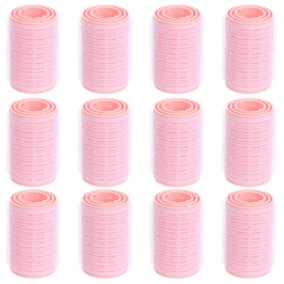  12 Pcs Self Adhesive Hair Roller Curlers For Short Salon Hairdressing Wave • £9.68