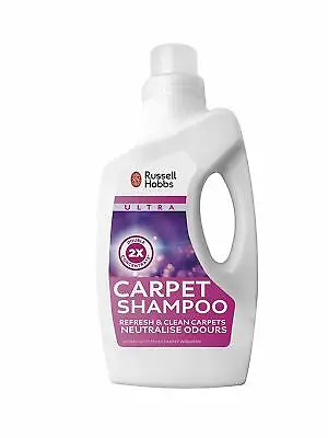 £5.99 • Buy Russell Hobbs RHSMP103AB Double Concentrated 1L Carpet Shampoo, Alpine Fragrance