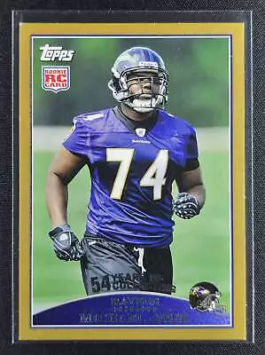 Michael Oher 2009 Topps Gold Parallel 500/2009 RC ROOKIE #342 RAVENS • $9.99