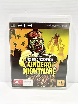 Red Dead Redemption Undead Nightmare PS3 PlayStation 3 With Manual • $10.80