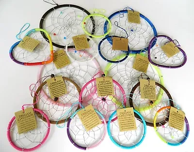 Dream Catcher Rings X 10 Make Your Own Dreamcatcher Kids Activity New Craft Kit • £11.99