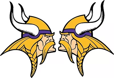 MN Minnesota Vikings Decal Sticker Football • $5