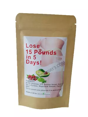 LOSE 15LBS IN 5DAYS-Strongest Diets Pills For Slimming And Fast Weight Loss Pill • £9.99