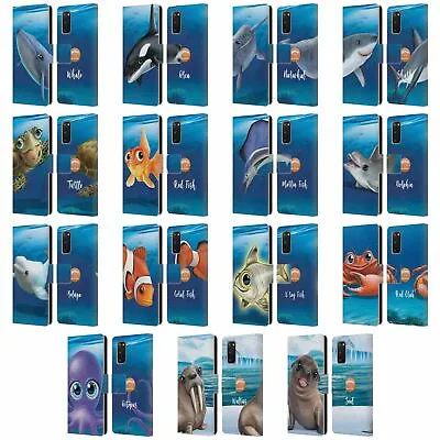 Animal Club International Underwater Leather Book Case For Samsung Phones 1 • £19.95