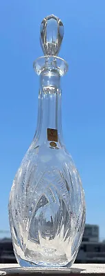 Vintage Nachtmann Crystal Decanter With Stopper 29 Cm High 900ml • $32.35