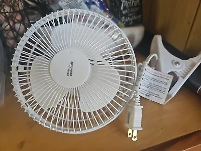 FREE SHIPPING  6  Clip Fan RE Room Essentials  • $20