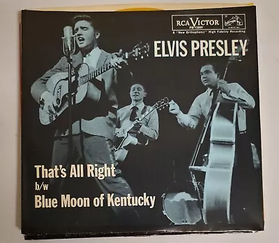 Elvis Presley 45rpm Vinyl With Picture Sleeves Lot.(6) • $45