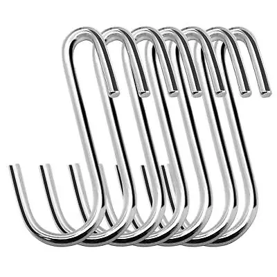 20 Pack Heavy Duty S Hooks Stainless Steel S Shaped Hooks Hanging Hangers For... • $11.96