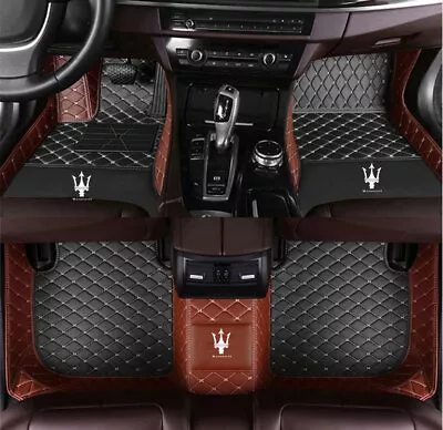 For Maserati All Models Luxury Custom 2004-2023 Auto Car Floor Mats Foot Pads • $46.91
