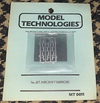 Jet Aircraft Mirrors Model Technologies Mt0011 1/48 Free Usa Ship • $13.95