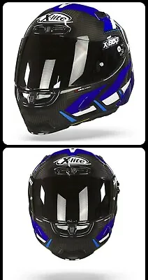 X-Lite X-803 RS Ultra Carbon Motormaster 53 Full Face Helmet - With Cardo System • $460