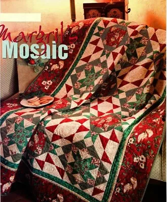 Margrit's Mosaic Quilt Pattern Pieced MH • $10.39