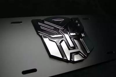 3D Transformers Autobots Optimus Prime 4  Black Aluminum Emblem Badge Decals Car • $11.99