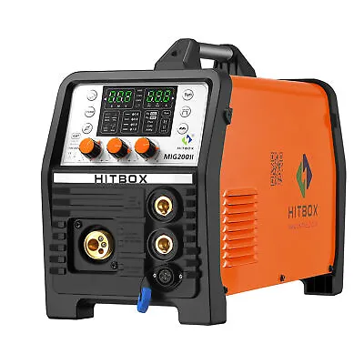 HITBOX 200A 5in1 MIG Welder 110V 220V Multifunction MIG ARC TIG Welding Machine • $284