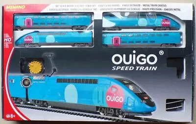 Mehano T114 HO SNCF TGV Ouigo Copper No. 764 4 Elements Rails Transfo Almost • $109.08