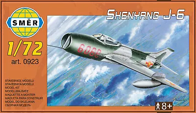 Shenyang J-6 (MiG 19 S) In China Pakistan (1/72 Model Kit Smer 0923) • $10.95