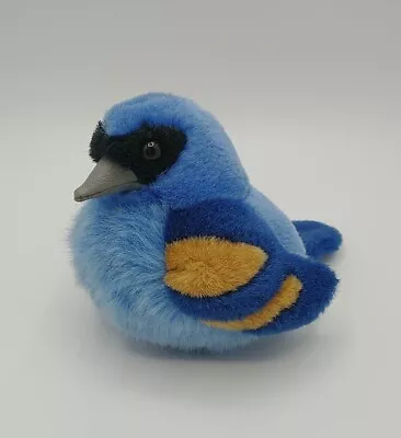 K & M International Audubon Society Bird Blue Grosbeak 6  Plush Works • $13.40