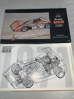 2 Accurate Miniatures #5004 1/24 McLaren M8B 1971 CAN-AM Racer Model Kit • $149.97