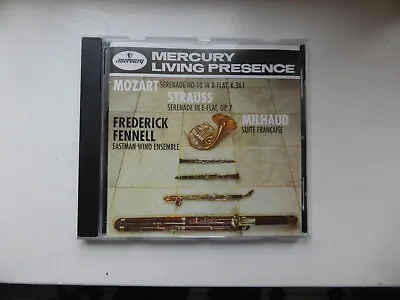 CD Mercury Living Presence Frederick Fennell Mozart Strauss Milhaud • £5.10