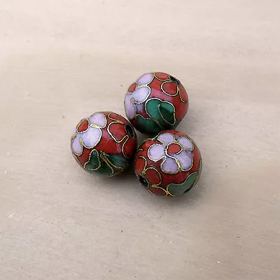 £4.87 • Buy 25 Beads Metal, Painted A La Hand