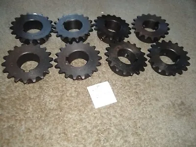 Lot 8 Vintage Small Industrial Roller Sprockets Steampunk Machine Gear Cog Wheel • $13.99