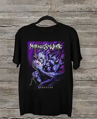 New Motionless In White Short Sleeve Black Unisex Cotton T-shirt • $17.99