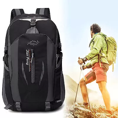 30L Men Women Travel Backpack Rucksack Camping Laptop Hiking School Book Bag USA • $14.99