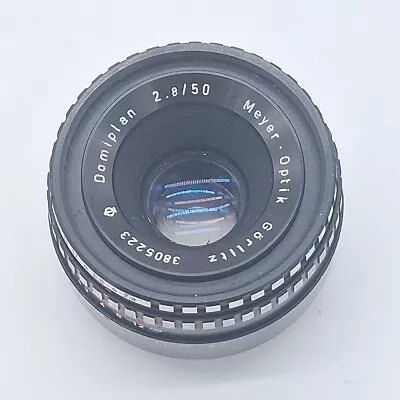 MEYER OPTIK GORLITZ DOMIPLAN 50mm 2.8 Prime Lens For M42 Fit  • £14.99