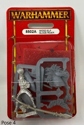 $16.99 • Buy Games Workshop Warhammer Fantasy Blister Wood Elves NIB OOP (Green & Red)