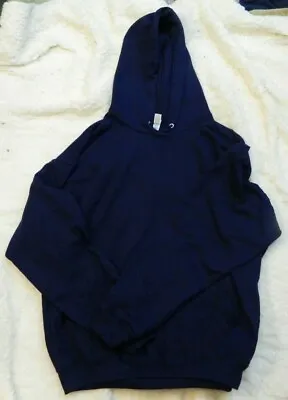 JERZEES NuBlend Hooded Sweatshirt Color JNavy Fleece Pullover Hoodie 996 Size XL • $19.99