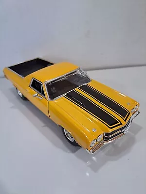 Motormax Die Cast 1/24 Scale 1970 Chevrolet El Camino SS 396 Pickup Truck • $22