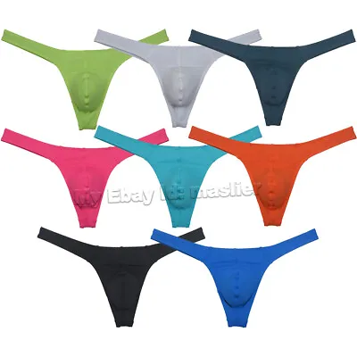 Men Hipster T-back Thongs Enhancing Your Beach Style Ultra Comfortable G-string • $7.02