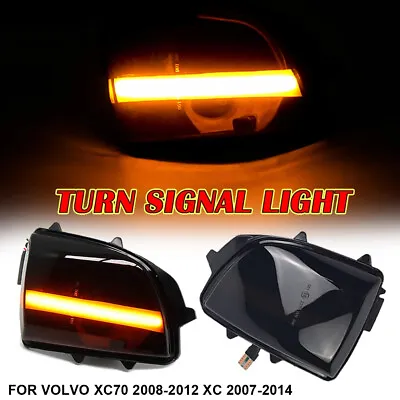 For Volvo XC70 08-12 XC90 Pair Side Wing Mirror Turn Signal Light Indicator Lamp • $21.99