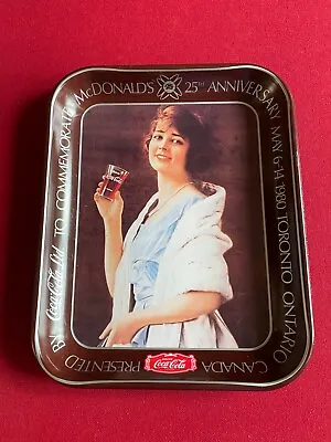 1980 McDonald's / Coca-Cola  25th Anniversary  Serving Tray (Scarce/Vintage) • $169.72