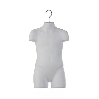 Only Hangers Child Plastic Mannequin Torso Body Form- White • $20.68