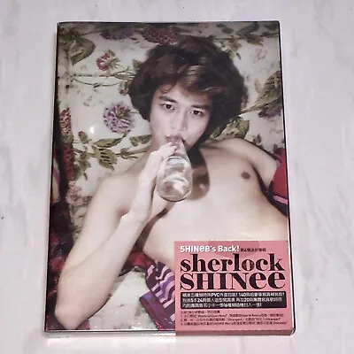 SHINee 2012 Sherlock Taiwan Box CD + 140-P Photobook + Card ( Minho Ver. ) KOREA • $79.99