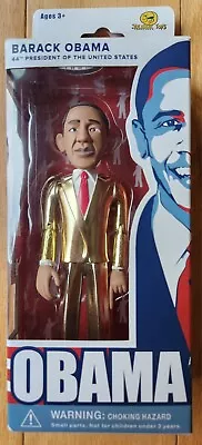Jailbreak Toys Limited Edition 1263/3000 Obama 'Gold Suit' Action Figure -2008 • $120