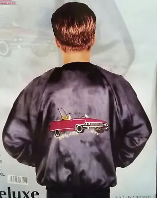 Deluxe Quality 50's T-Bird Sock Hop Costume Jacket For Adult Size Large • $29.99