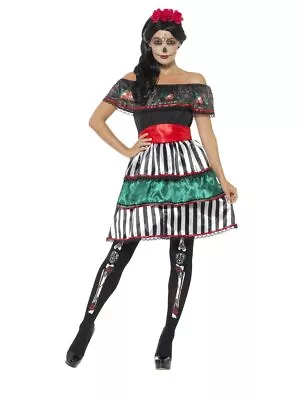 Day Of The Dead Senorita Doll Costume • $64.95