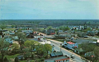 A View Of Elmer Looking East From Atop Schalick Mills Elmer New Jersey NJ • $8.95