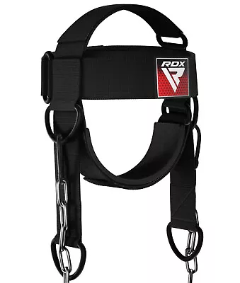 Head Harness By RDX Weight Lifting Neck Strengthener Workout Gym Equipment • £19.99