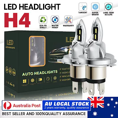 LED Headlight   Kit For Toyota Hilux KUN26 Ute 3.0 D-4D 4WD 2006-2015 • $58.99