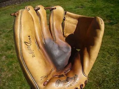 Vintage MICKEY MANTLE Rawlings Signature Model MM9 Baseball LHT Glove NY Yankee • $129.99