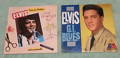LOT 6 Elvis Presley RCA LP's -Sings For The Children 2901 & G.I. Blues LPM 22546 • $12.20