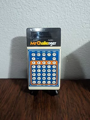 Mr Challenger Texas Instruments Handheld Electronic Game Vintage 1978 *Read* • $16.99