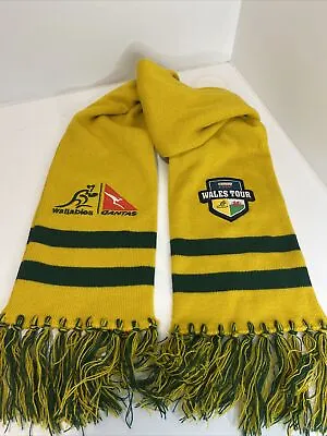Castrol Edge Wallabies Wales Rugby Tour Scarf New & Sealed • $16